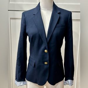 NWOT J. Crew Navy Blue Nautical Blazer/ Jacket